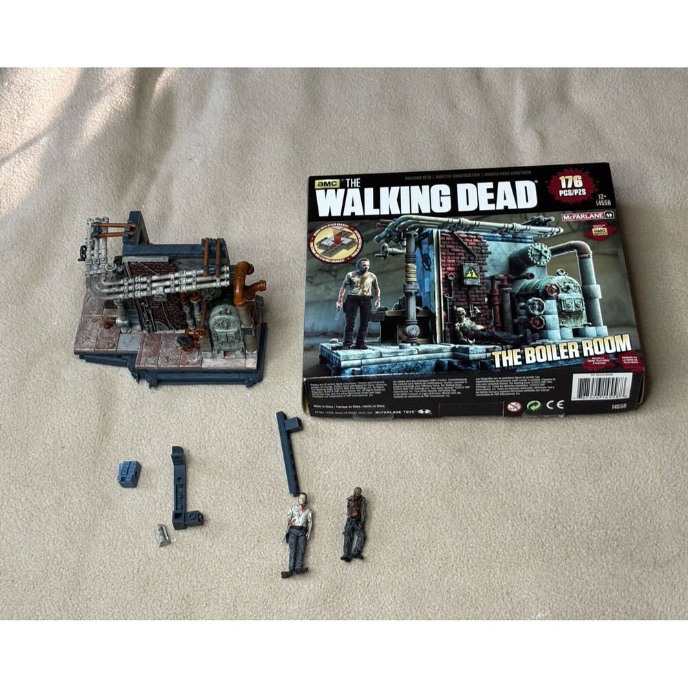 The Walking Dead 176 PC "The Boiler Room" McFarlane 2015 Open